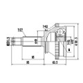 Z87307R — ZIKMAR — CV Joint Kit, Outer