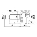 Z87308R — ZIKMAR — CV Joint Kit, Outer