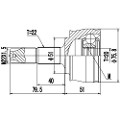 Z87368R — ZIKMAR — CV Joint Kit, Outer