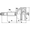 Z87452R — ZIKMAR — CV Joint Kit, Outer