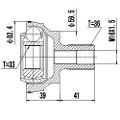 Z87474R — ZIKMAR — CV Joint Kit, Outer