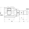 Z87506R — ZIKMAR — CV Joint Kit, Inner