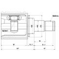 Z87511R — ZIKMAR — CV Joint Kit, Inner