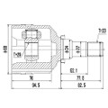 Z87531R — ZIKMAR — CV Joint Kit, Inner