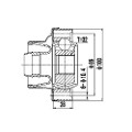 Z87587R — ZIKMAR — Shaft CV Joint Kit