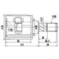 Z87609R — ZIKMAR — CV Joint Kit, Inner