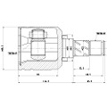 Z87611R — ZIKMAR — CV Joint Kit, Inner