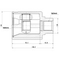 Z87617R — ZIKMAR — CV Joint Kit, Inner