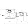 Z87621R — ZIKMAR — CV Joint Kit, Inner