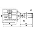 Z87623R — ZIKMAR — CV Joint Kit, Inner