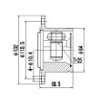 Z87717R — ZIKMAR — CV Joint Kit, Inner