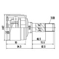 Z87751R — ZIKMAR — CV Joint Kit, Inner