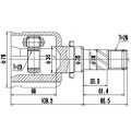 Z87783R — ZIKMAR — CV Joint Kit, Inner