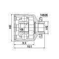 Z87817R — ZIKMAR — CV Joint Kit, Inner