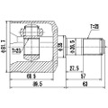 Z87820R — ZIKMAR — CV Joint Kit, Inner