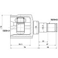 Z87851R — ZIKMAR — CV Joint Kit, Inner