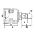 Z87856R — ZIKMAR — CV Joint Kit, Inner