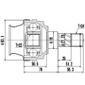 Z87864R — ZIKMAR — CV Joint Kit, Inner