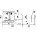 Z87870R — ZIKMAR — CV Joint Kit, Inner