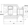 Z87876R — ZIKMAR — CV Joint Kit, Inner