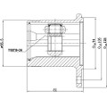 Z87892R — ZIKMAR — CV Joint Kit, Inner