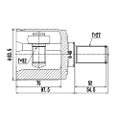 Z87901R — ZIKMAR — CV Joint Kit, Inner