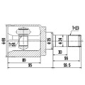 Z87904R — ZIKMAR — CV Joint Kit, Inner