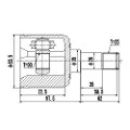 Z87905R — ZIKMAR — CV Joint Kit, Inner