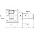 Z87930R — ZIKMAR — CV Joint Kit, Inner