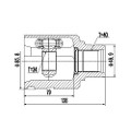 Z87962R — ZIKMAR — CV Joint Kit, Inner