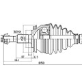 Z88091R — ZIKMAR — Drive Shaft Front