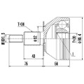 Z88475R — ZIKMAR — CV Joint Kit, Outer